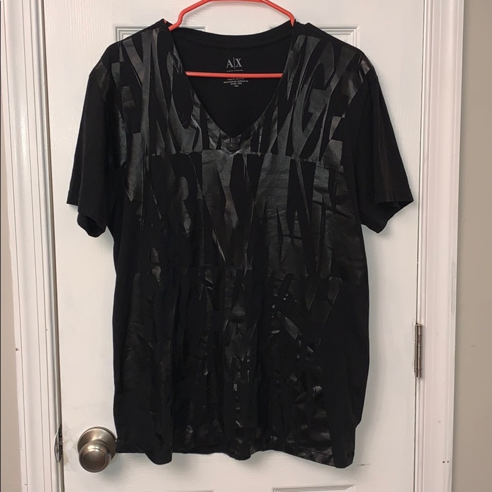 Black Armani exchange t shirt